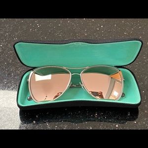 CHANEL Pink Gold 18 Karat Butterfly Sunglasses